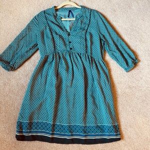 Seraphine Smocked Maternity Dress